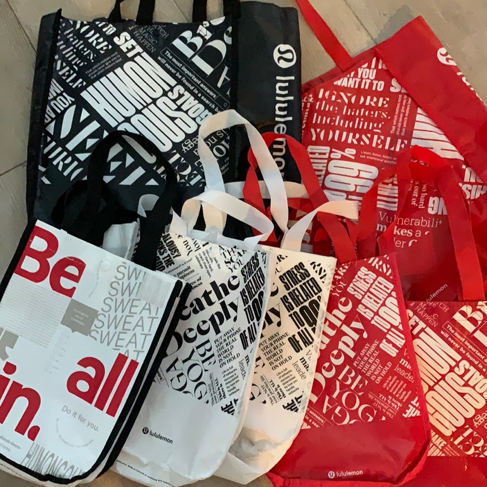 7 Lululemon bags
